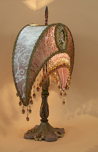 side view of lamp