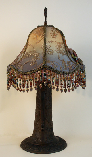 side view of lamp