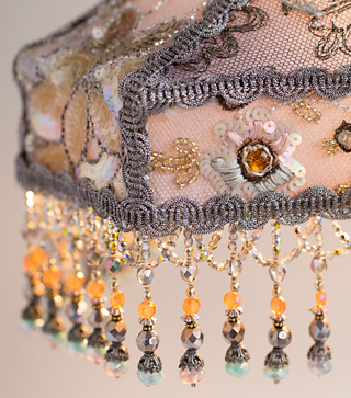 Sterling Victorian Lampshade Downton Abbey style
