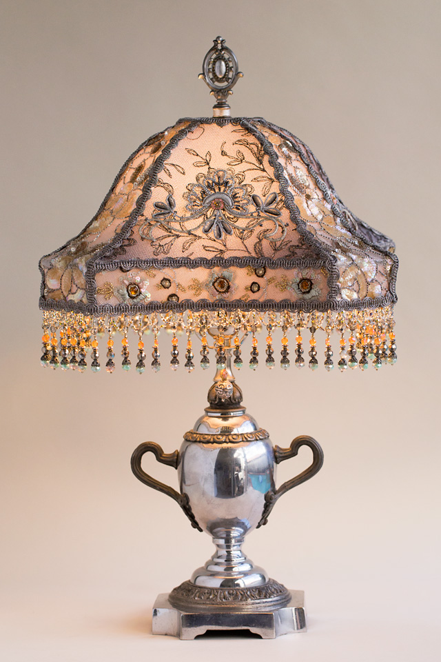 Sterling Victorian Lampshade Downton Abbey style