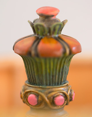victorian lampshade  finial