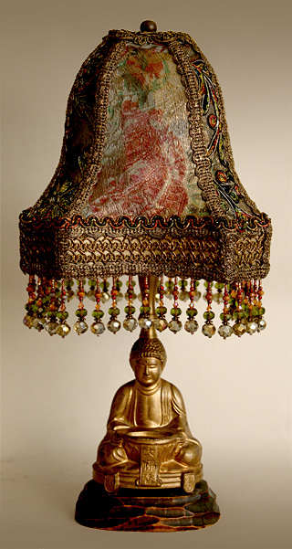 1920s Buddha Incense lamp