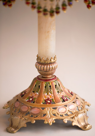 Victorian Lampshade with Angels